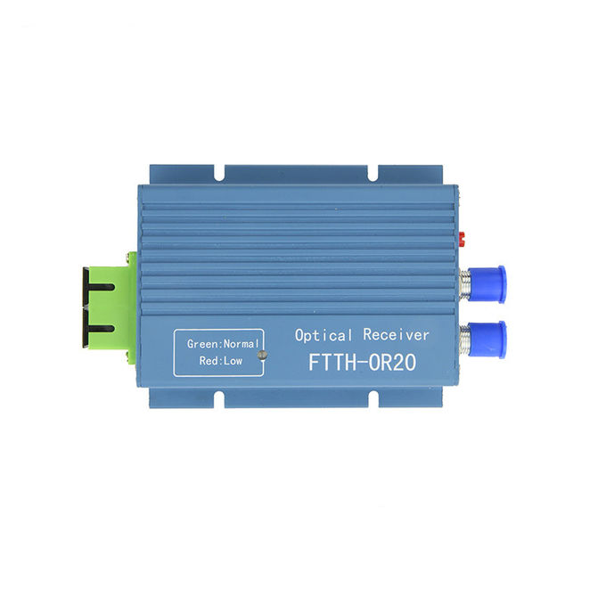 GEMON सिस्टम के लिए 1000MHz कैटव माइक्रो फीट ऑप्टिकल नोड 2 आउटपुट पोर्ट CATV AGC WDM